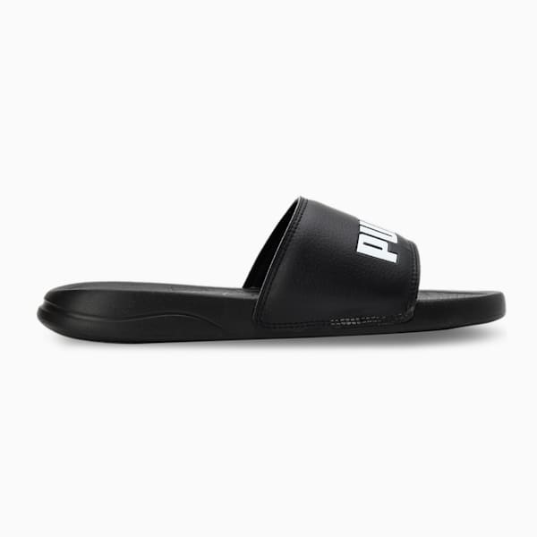 Popcat 20 Res Unisex Slides, PUMA Black-Puma Black-PUMA White, extralarge-IND