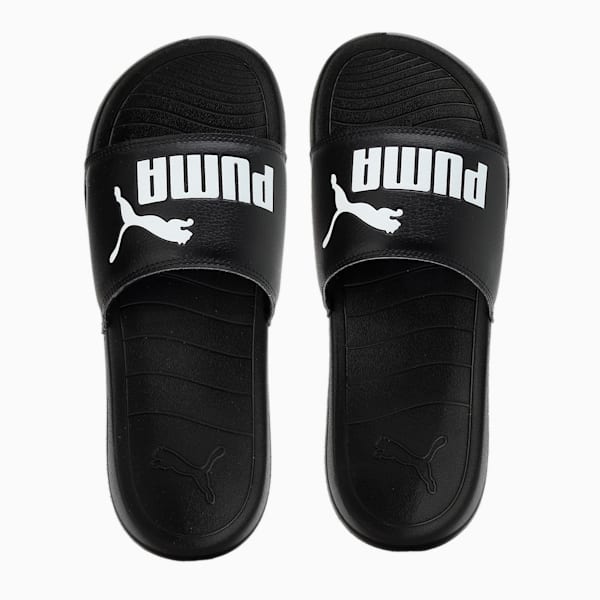 Popcat 20 Res Unisex Slides, PUMA Black-Puma Black-PUMA White, extralarge-IND