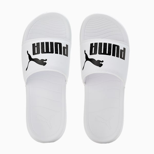 Popcat 20 Slides, PUMA White-PUMA Black, extralarge-IND
