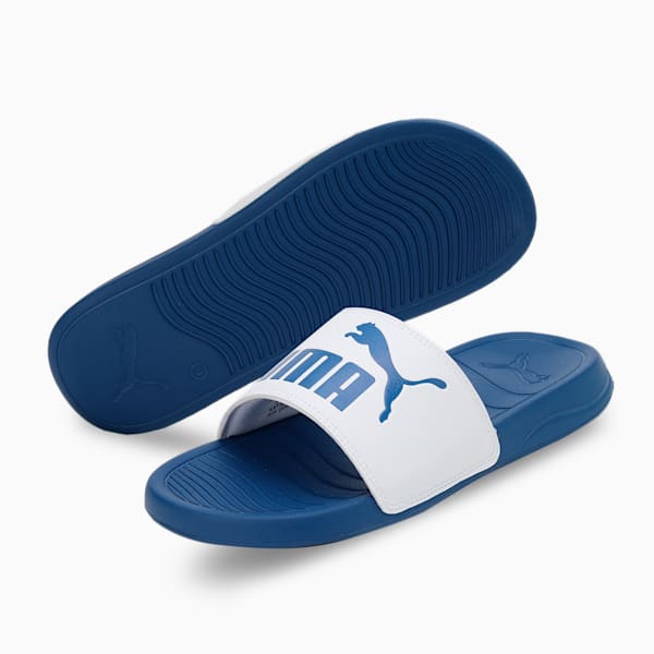 Popcat 20 Slides, Star Sapphire-PUMA White, extralarge-IND