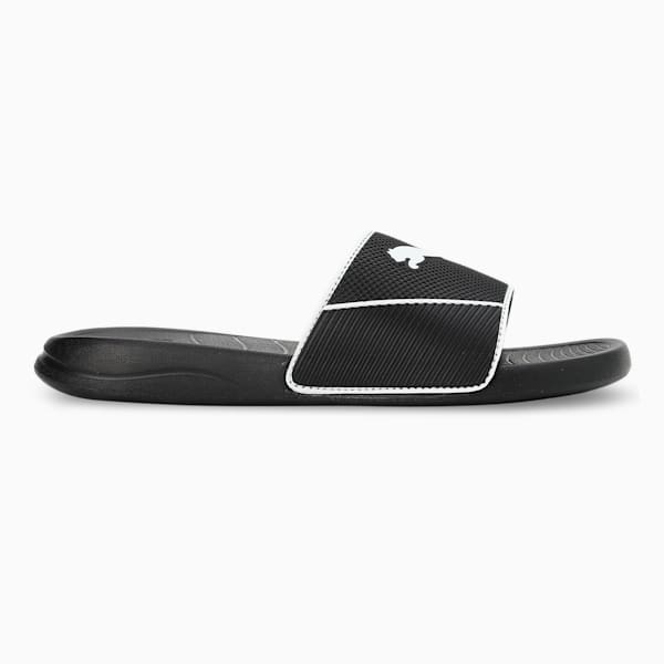 Popcat 20 Shower Res Unisex Slides, PUMA Black-PUMA White, extralarge-IND