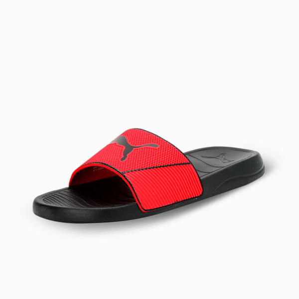 Popcat 20 Shower Slides, High Risk Red-PUMA Black, extralarge-IND