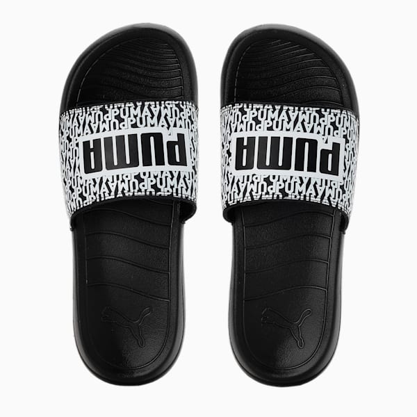 Popcat 20 Mono Slides, PUMA Black-PUMA White, extralarge-IND
