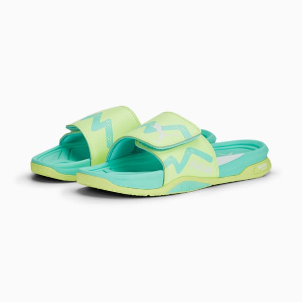 Dream NITRO™ Future Slides, Fast Yellow-PUMA White-Electric Peppermint, extralarge