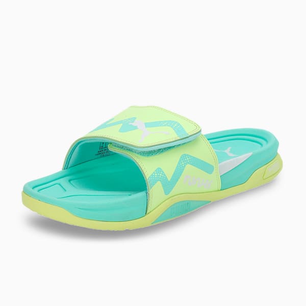 Dream NITRO™ Future Slides, Fast Yellow-PUMA White-Electric Peppermint, extralarge-IND