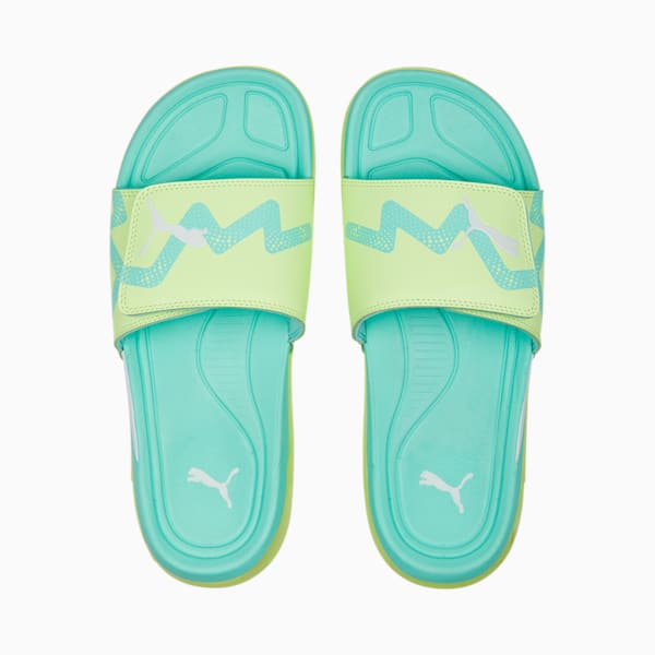 Dream NITRO™ Future Slides, Fast Yellow-PUMA White-Electric Peppermint, extralarge