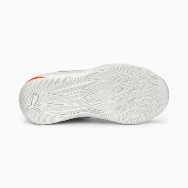 Souliers de basketball MB.02 Enfant et Adolescent, Platinum Gray-Ultra Orange, extralarge