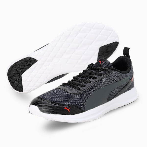 Forbes Men's Shoes, PUMA Black-Dark Shadow-High Risk Red, extralarge-IND
