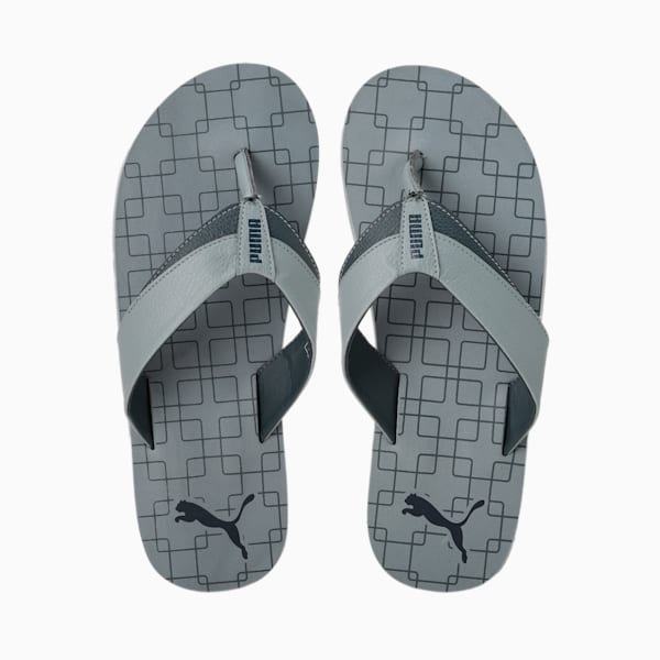 Deal V2 Men's Flip Flops, Quarry-Dark Slate-Dark Denim, extralarge-IND