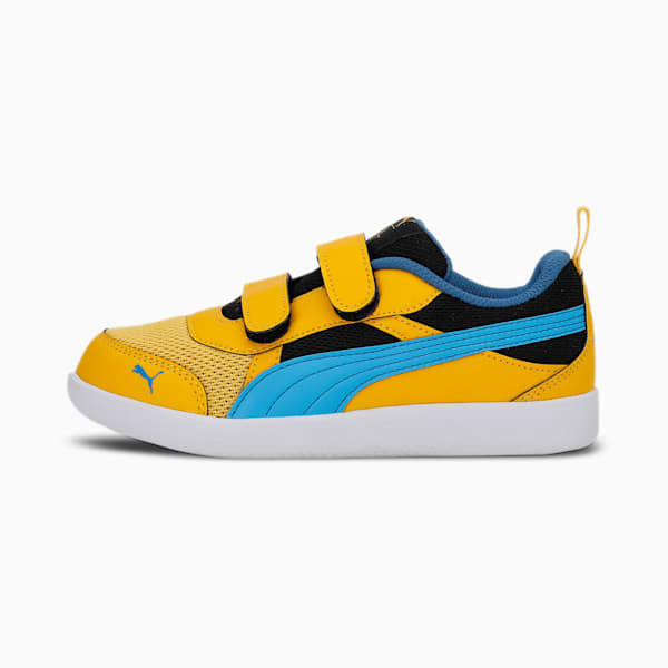 PUMAx1DER Carter Kid's Shoes, Spectra Yellow-PUMA Black-Spring Blue, extralarge-IND