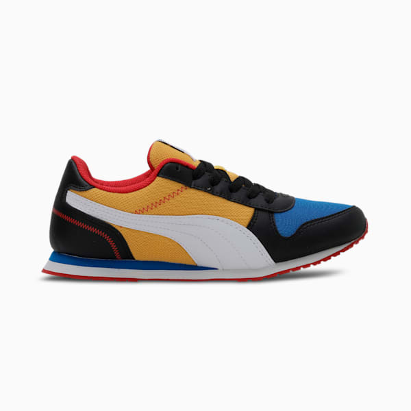 PUMAx1DER Liam Youth Sneakers, Spectra Yellow-PUMA Black-Vallarta Blue, extralarge-IND