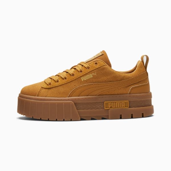 Mayze Brushed Suede Sneakers | PUMA