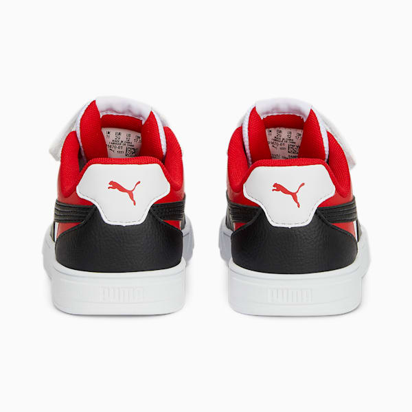 キッズ CAVEN ブロック ALTERNATIVE クロージャー スニーカー 17-21cm, PUMA White-PUMA Black-For All Time Red, extralarge-JPN