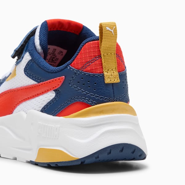 Trinity Lite Sneakers Kids, PUMA White-Fierce Red-Persian Blue, extralarge-GBR