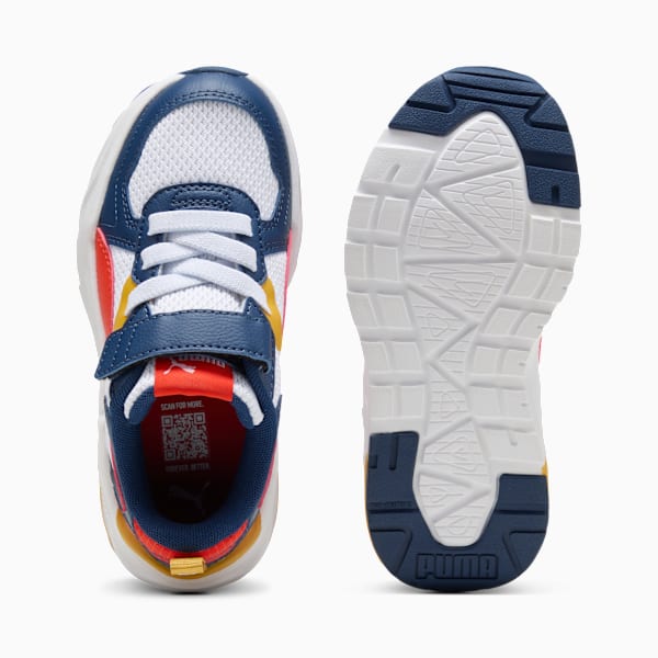 Trinity Lite Sneakers Kids, PUMA White-Fierce Red-Persian Blue, extralarge-GBR