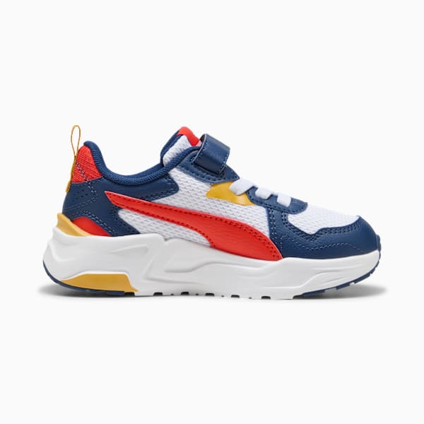 Trinity Lite Sneakers Kids, PUMA White-Fierce Red-Persian Blue, extralarge-GBR