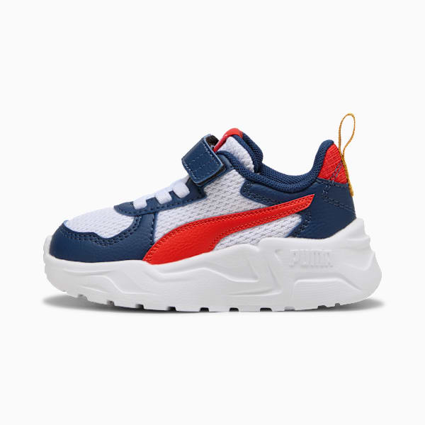 Trinity Lite Sneakers Babies, PUMA White-Fierce Red-Persian Blue, extralarge-GBR