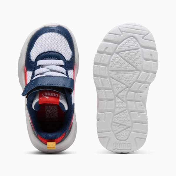 Trinity Lite Sneakers Babies, PUMA White-Fierce Red-Persian Blue, extralarge-GBR