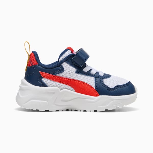 Trinity Lite Sneakers Babies, PUMA White-Fierce Red-Persian Blue, extralarge-GBR