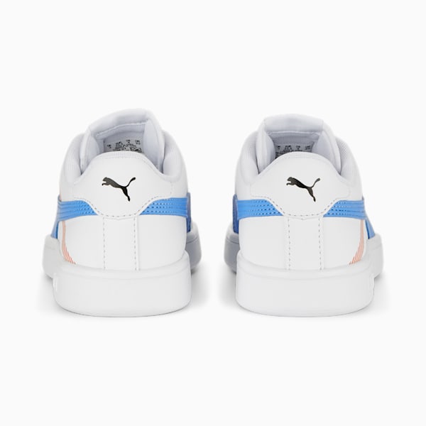 Puma Smash v2 Youth Trainers, Puma White-Puma White