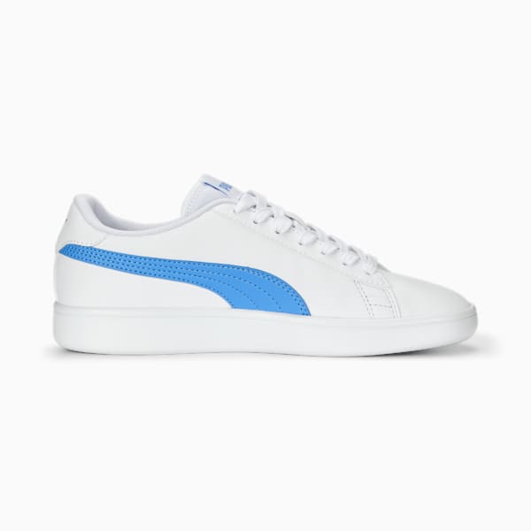 Smash v2 Future U Big Kids' Sneakers, PUMA White-Dusky Blue-Cayenne Pepper, extralarge