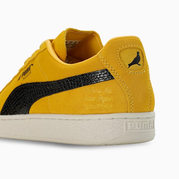 PUMA x STAPLE Suede Men's Sneakers, Fresh Pear-Sun Ray Yellow, extralarge-IND