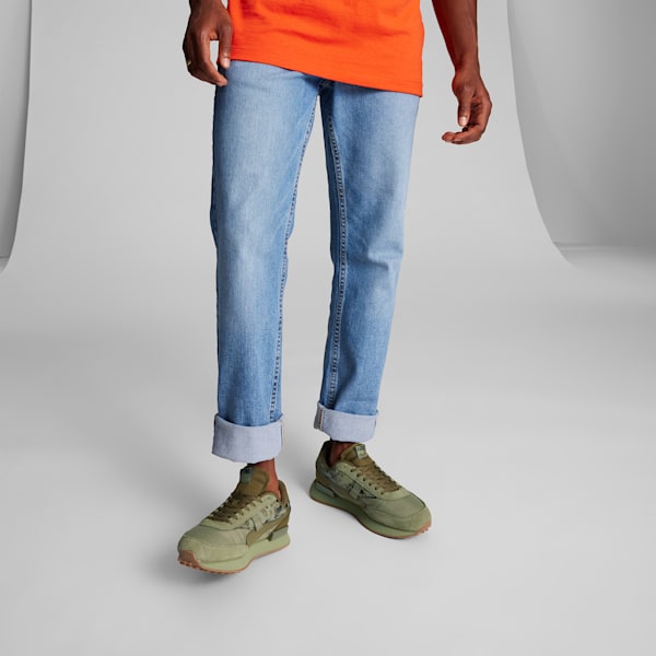 Doudoune puma orange camo 2025