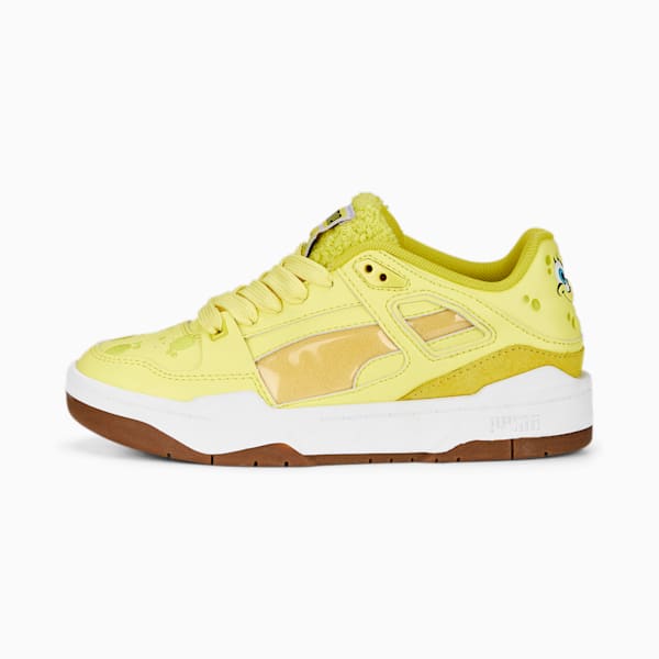 キッズ PUMA x スポンジ・ボブ スリップストリーム スニーカー 22-25cm, Lucent Yellow-Citronelle, extralarge-JPN