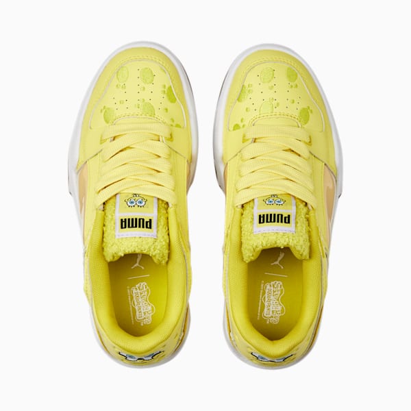 PUMA x SPONGEBOB Big Kids' Slipstream Sneakers, Lucent Yellow-Citronelle, extralarge