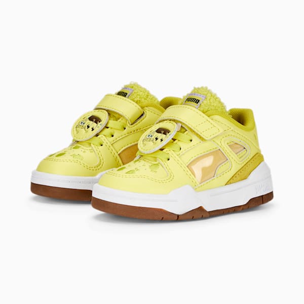 PUMA x SPONGEBOB Toddler's Slipstream Sneakers, Lucent Yellow-Citronelle