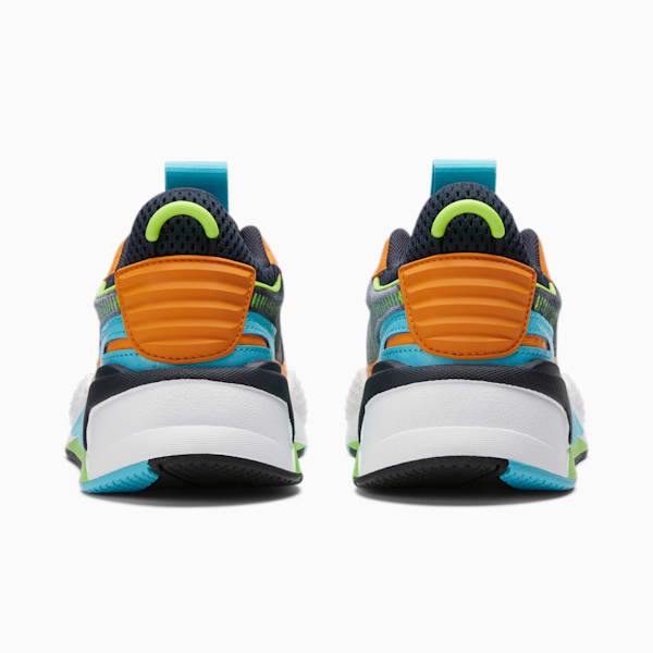 Zapatos deportivos RS-X Arcade para niños grandes , Parisian Night-Hero Blue-Yellow Alert
