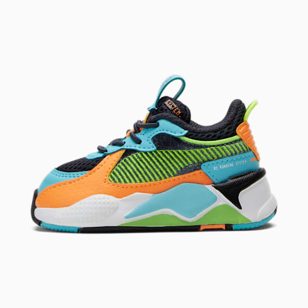 Zapatos deportivos RS-X Arcade AC para bebés , Parisian Night-Hero Blue-Yellow Alert