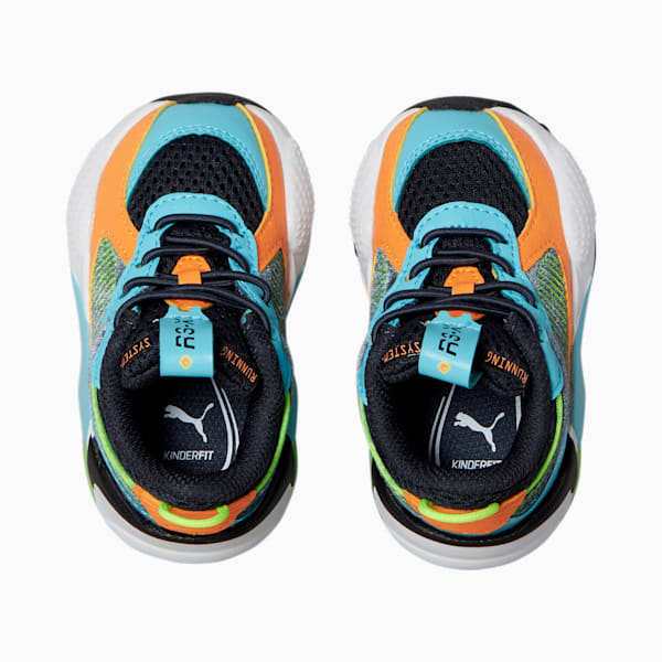 Zapatos deportivos RS-X Arcade AC para bebés , Parisian Night-Hero Blue-Yellow Alert