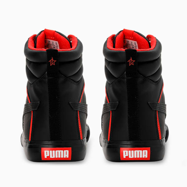 PUMAx1DER Rock V3 Men's Sneakers, Puma Black-Puma Black-Burnt Red, extralarge-IND