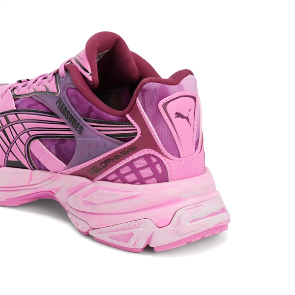 ユニセックス PUMA x PLEASURES ベロファシス OVERDYED スニーカー, Grape Wine-Mauve Pop, extralarge-JPN