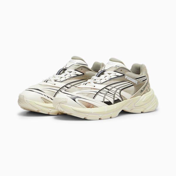 PUMA x PLEASURES Velophasis Overdye Unisex Sneakers, Birch Tree-Anise Flower, extralarge-AUS