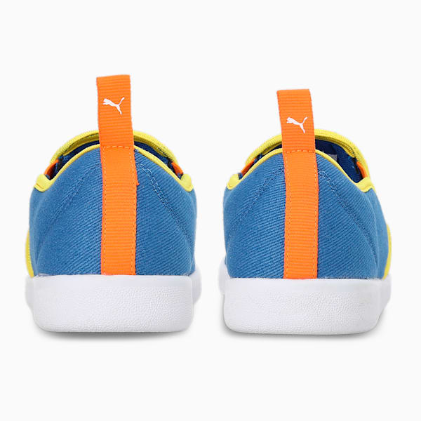 Tobey Youth Slip-On Shoes, PUMA Team Royal-Dandelion-Vibrant Orange, extralarge-IND