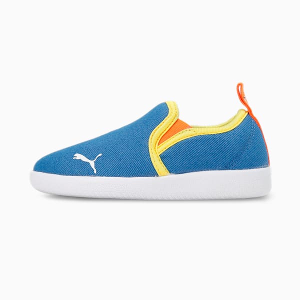 Puma Tobey Kids' Sneakers, PUMA Team Royal-Dandelion-Vibrant Orange, extralarge-IND