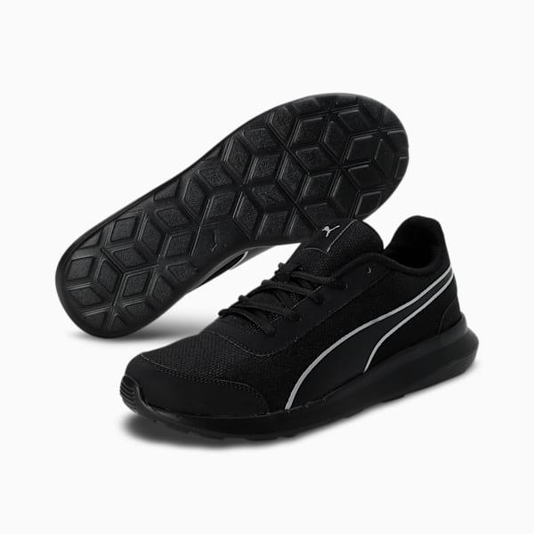 Puma Dazzler Men's Shoes, PUMA Black-PUMA Silver, extralarge-IND