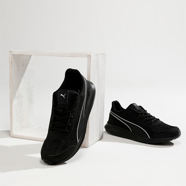 Puma Dazzler Men's Shoes, PUMA Black-PUMA Silver, extralarge-IND