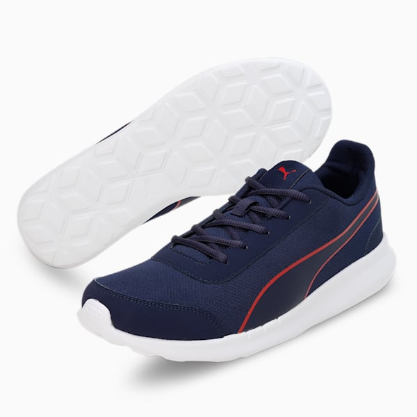 Dazzler Men's Shoes, Peacoat-High Risk Red-PUMA White, extralarge-IND