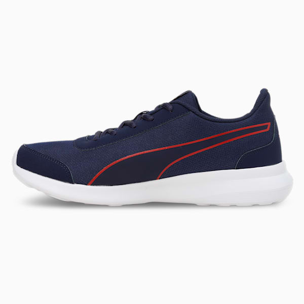 Dazzler Men's Shoes, Peacoat-High Risk Red-PUMA White, extralarge-IND