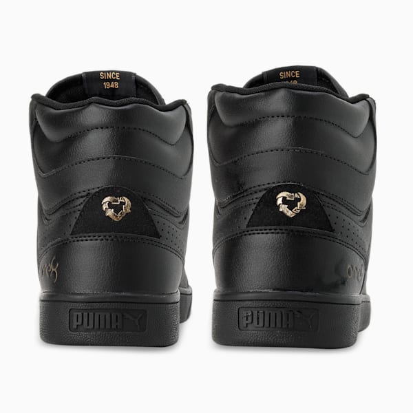 Shuffle Mid One8 Better V2 Men's Sneakers, PUMA Black-Puma Team Gold