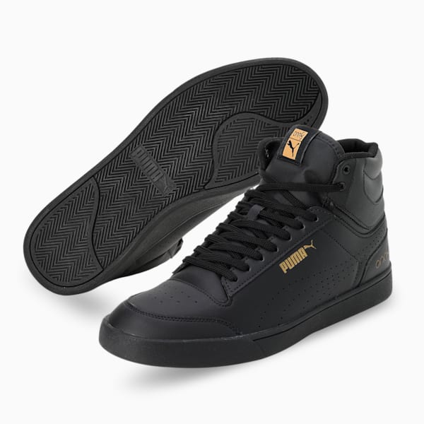 Shuffle Mid one8 Better V2 Men's Sneakers, PUMA Black-Puma Team Gold, extralarge-IND