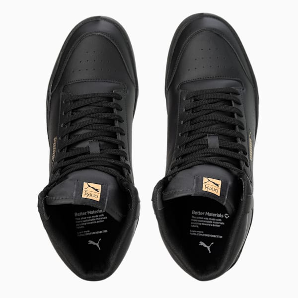 Shuffle Mid one8 Better V2 Men's Sneakers, PUMA Black-Puma Team Gold, extralarge-IND