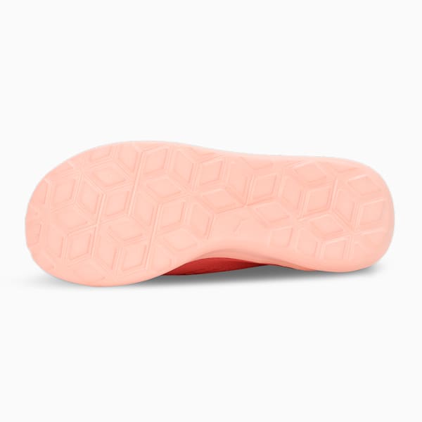 Gripeal Youth Slip-On Shoes, Hibiscus Flower-Rose Dust-Orange Peach, extralarge-IND