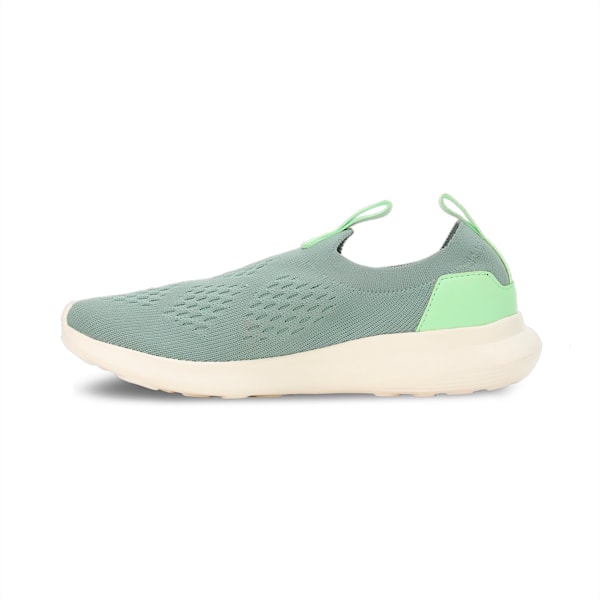 Gripeal Slip On Youth Sneakers, Dusty Green-Spring Fern-Pristine, extralarge-IND