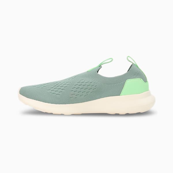 Gripeal Youth Slip-On Shoes, Dusty Green-Spring Fern-Pristine, extralarge-IND