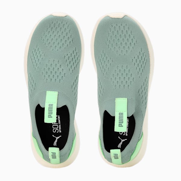 Gripeal Youth Slip-On Shoes, Dusty Green-Spring Fern-Pristine, extralarge-IND