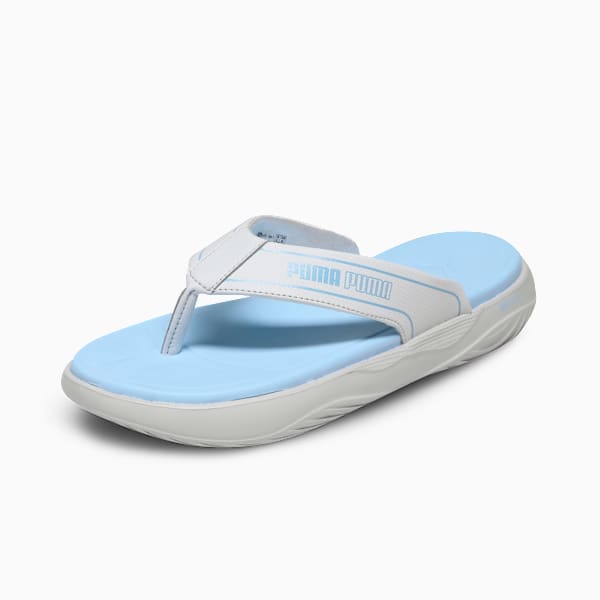 SOFTRIDE Seave V1 Flip-Flops, Feather Gray-Haute Tropic, extralarge-IND